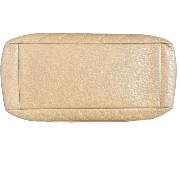 Chanel Grand Shopping Tote Caviar Beige - Picture 8 of 16